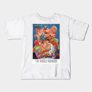 Street fighter World Warrior T shirt Kids T-Shirt